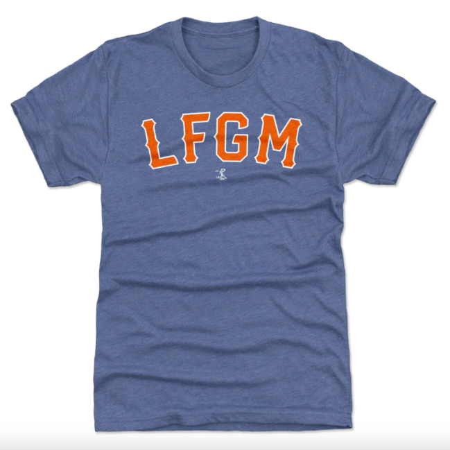 500 Level New York LFGM T-Shirt for the MLB playoffs