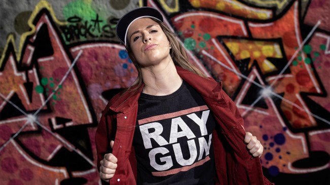 Australias number one ranked female breakdancer B-girl Raygun Rachael Gunn