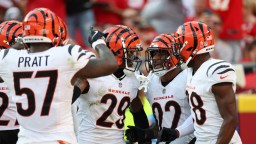 Bengals CB Cam Taylor-Britt Catches Interception Of The Year With Comparisons To Odell Beckham