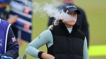 Charley Hull Wins Over Hostile US Crowd At Solheim Cup By Bumming A Lighter From A Fan