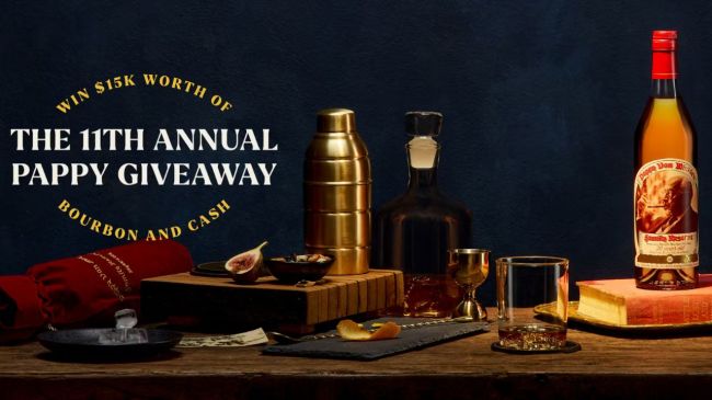 Huckberry x Pappy Van Winkle giveaway