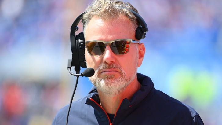 Bears coach Matt Eberflus