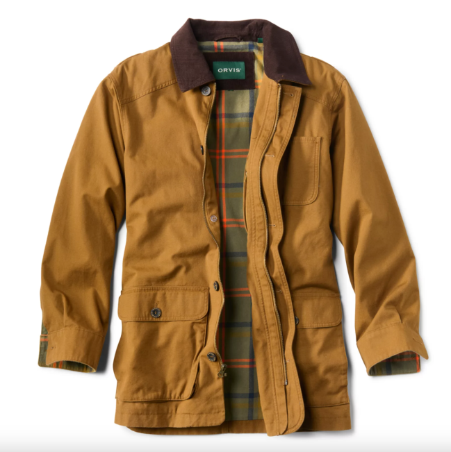 Classic Barn Coat; shop outerwear for fall at Orvis