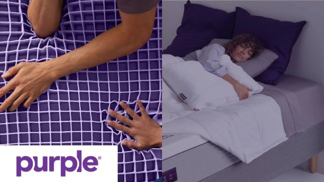 Purple mattress