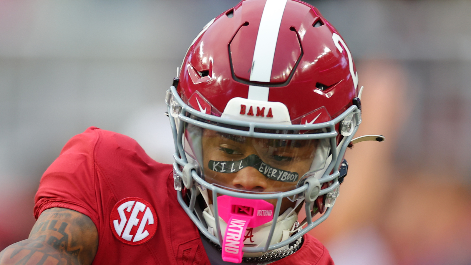 Alabama WR Causes Controversy With 'Kill Everybody' Message On Facetape