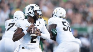 Shedeur Sanders Colorado Buffaloes vs Colorado State Rams