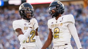 Shedeur Sanders and Travis Hunter Colorado Buffaloes