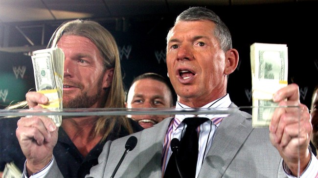 Vince McMahon Press Conference million giveaway