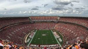 A view of Bryant-Denny Stadium.