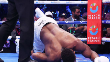 Anthony Joshua Was Talking Trash Before Getting Viciously Knocked Out (Video)