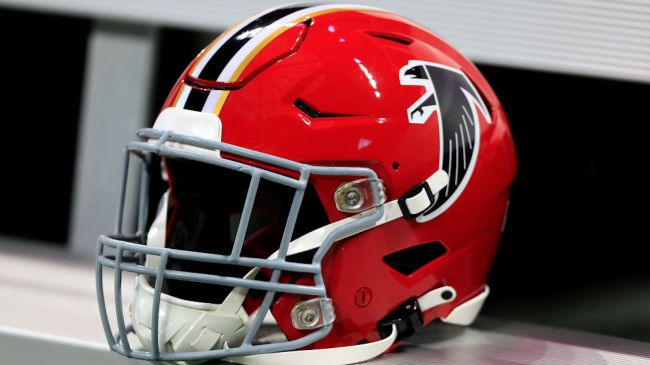 atlanta falcons red helmet