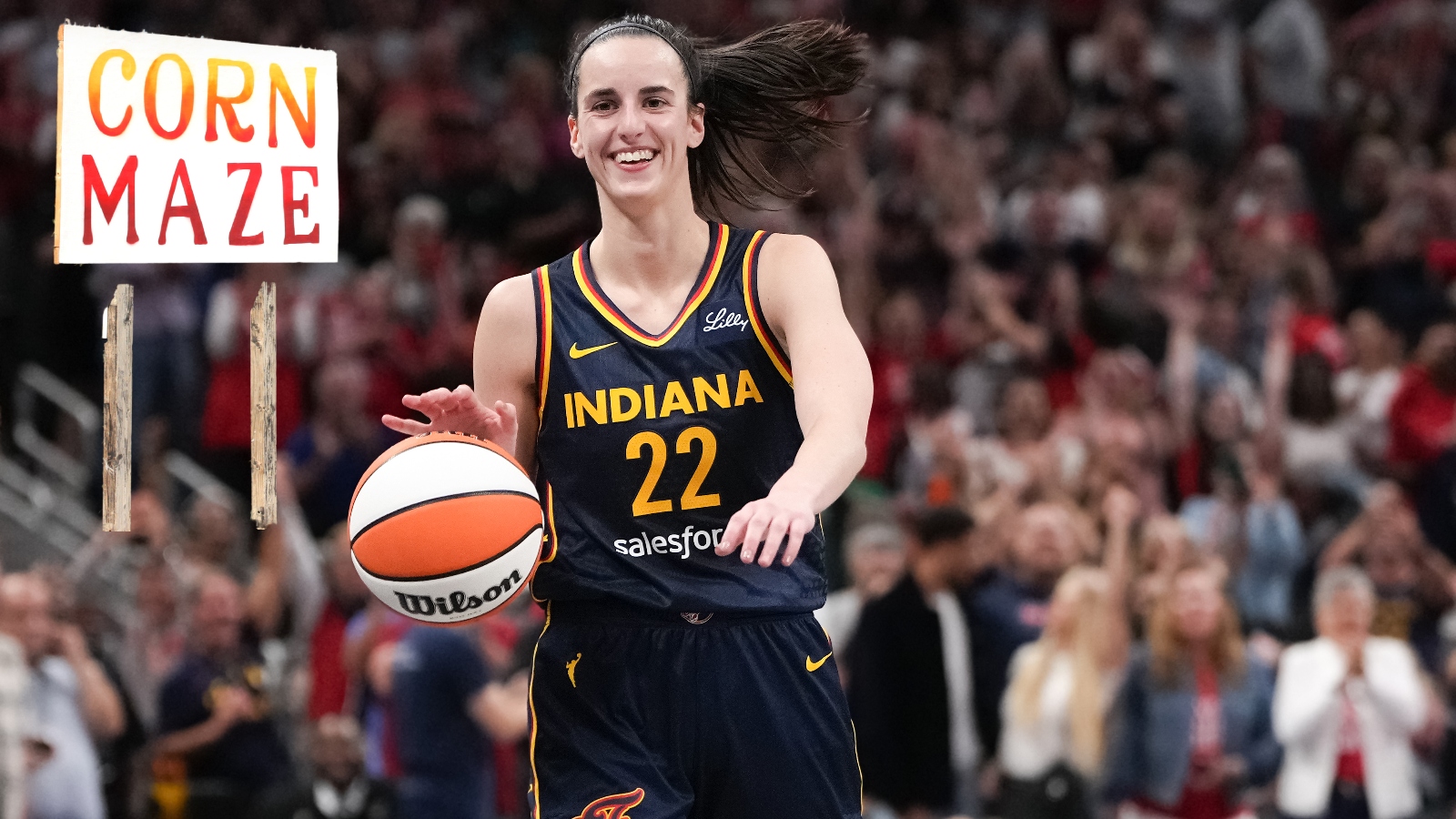 Caitlin Clark Corn Maze In Indiana Celebrates Women's Sports