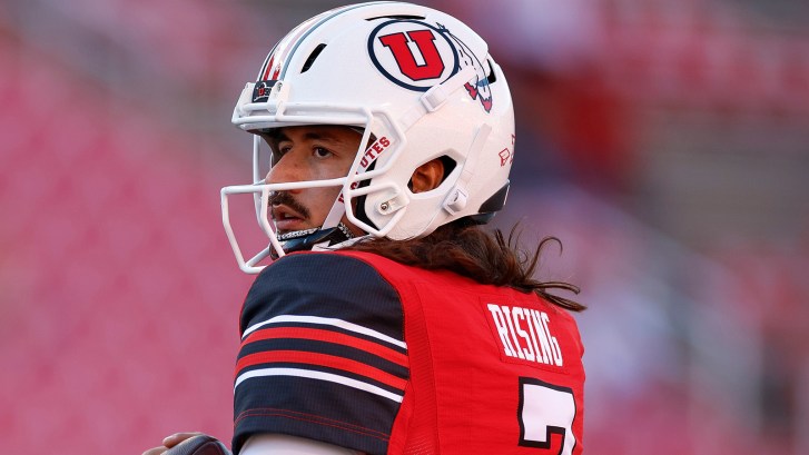 Utah QB Cameron Rising