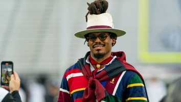 Travis Hunter Awkwardly Refused To Talk To Cam Newton Before Colorado’s Game Vs UCF