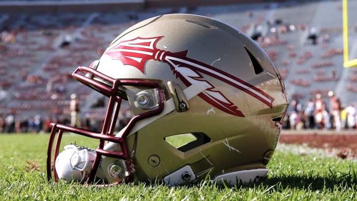 Florida State football helmet