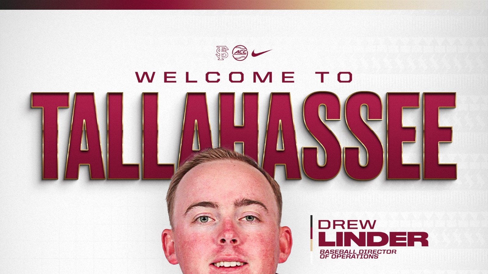 FSU Baseball announces Drew Linder as new Director of Operations