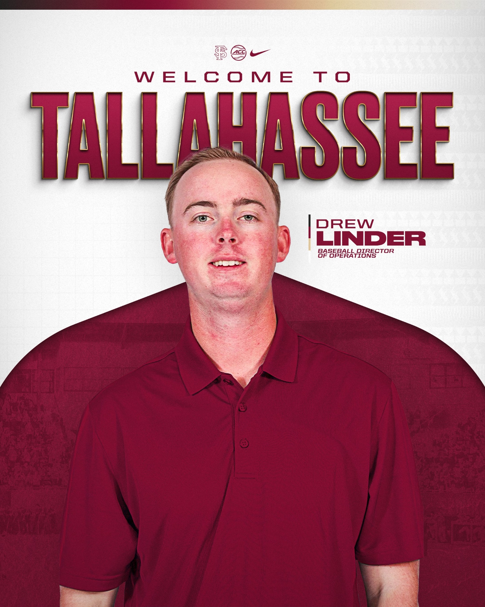 FSU Baseball announces Drew Linder as new Director of Operations