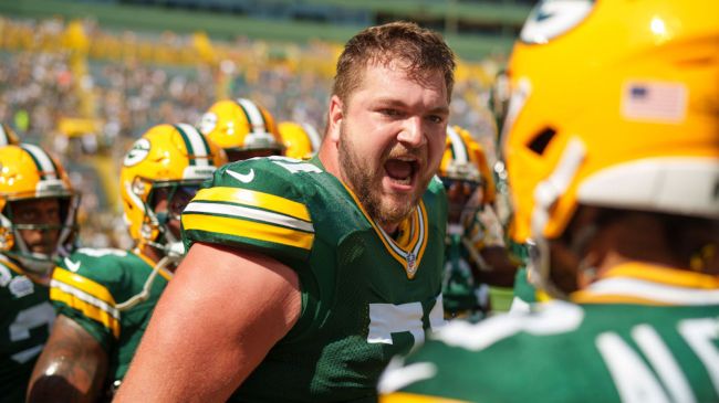 green bay packers center Josh Myers