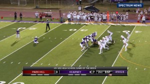 High School Football Missed Field Goal Punt