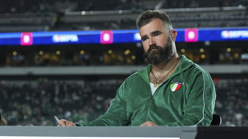 Jason Kelce Claps Back At Viewers That Accused Him Of Being Drunk Before MNF