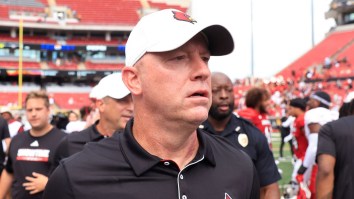 Louisville’s Football Coach Is STILL Whining About A Loss To Kentucky More Than 10 Months Ago