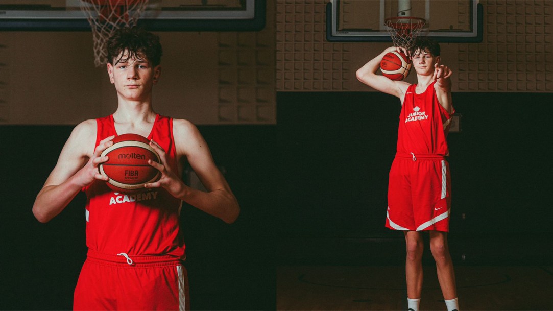 Jeremy Gohier 7-Foot-3 13-Year-Old Basketball