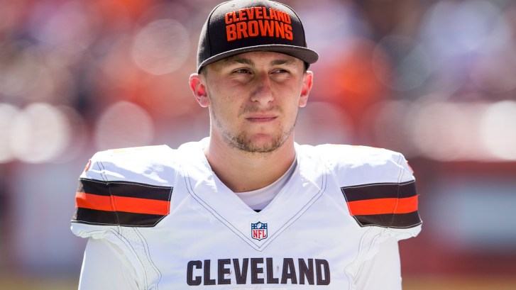 Browns QB Johnny Manziel