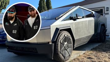 Jason Kelce Says Taking Cybertruck Through Carwash Made Him ‘Nervous’, Travis Kelce Clowns On Their Marred Production