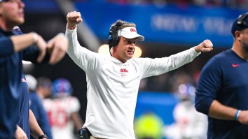 Lane Kiffin Celebrated A Touchdown Before His Quarterback Even Threw The Ball And Didn’t Watch