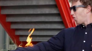 Mark Zuckerberg set himself on fire