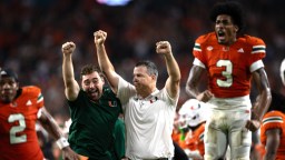 Miami Escapes Loss As Controversial Overturned Hail Mary Spoils Top-10 College Football Upset