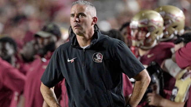 Florida State coach Mike Norvell