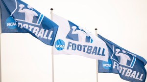 NCAA football flags