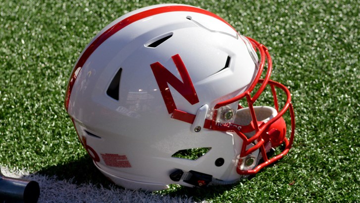 Nebraska football helmet