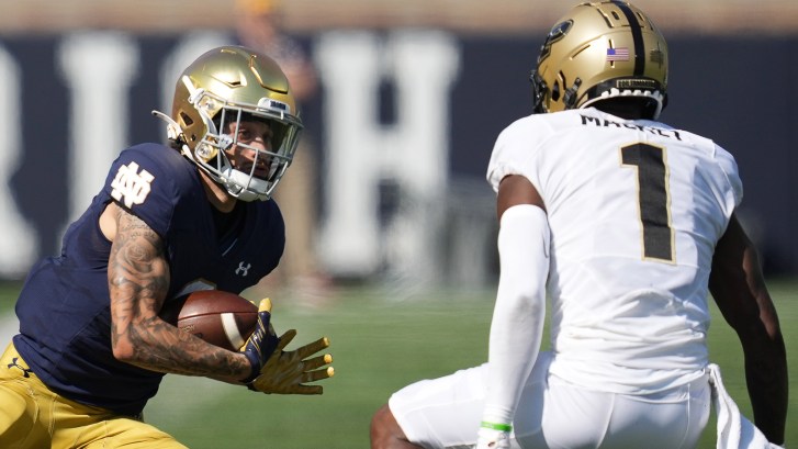 Notre Dame vs. Purdue football