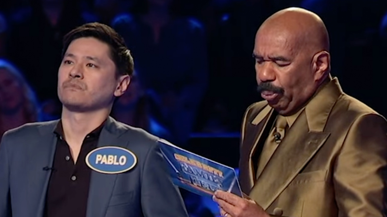 Pablo Torre Has Clutch Final Round On 'Celebrity Family Feud'