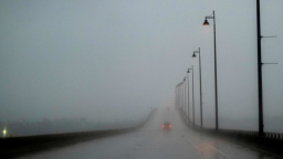 Insane Video Shows Drivers On Tampa Bridge Dealing With Crashing Waves Amid Hurricane Helene