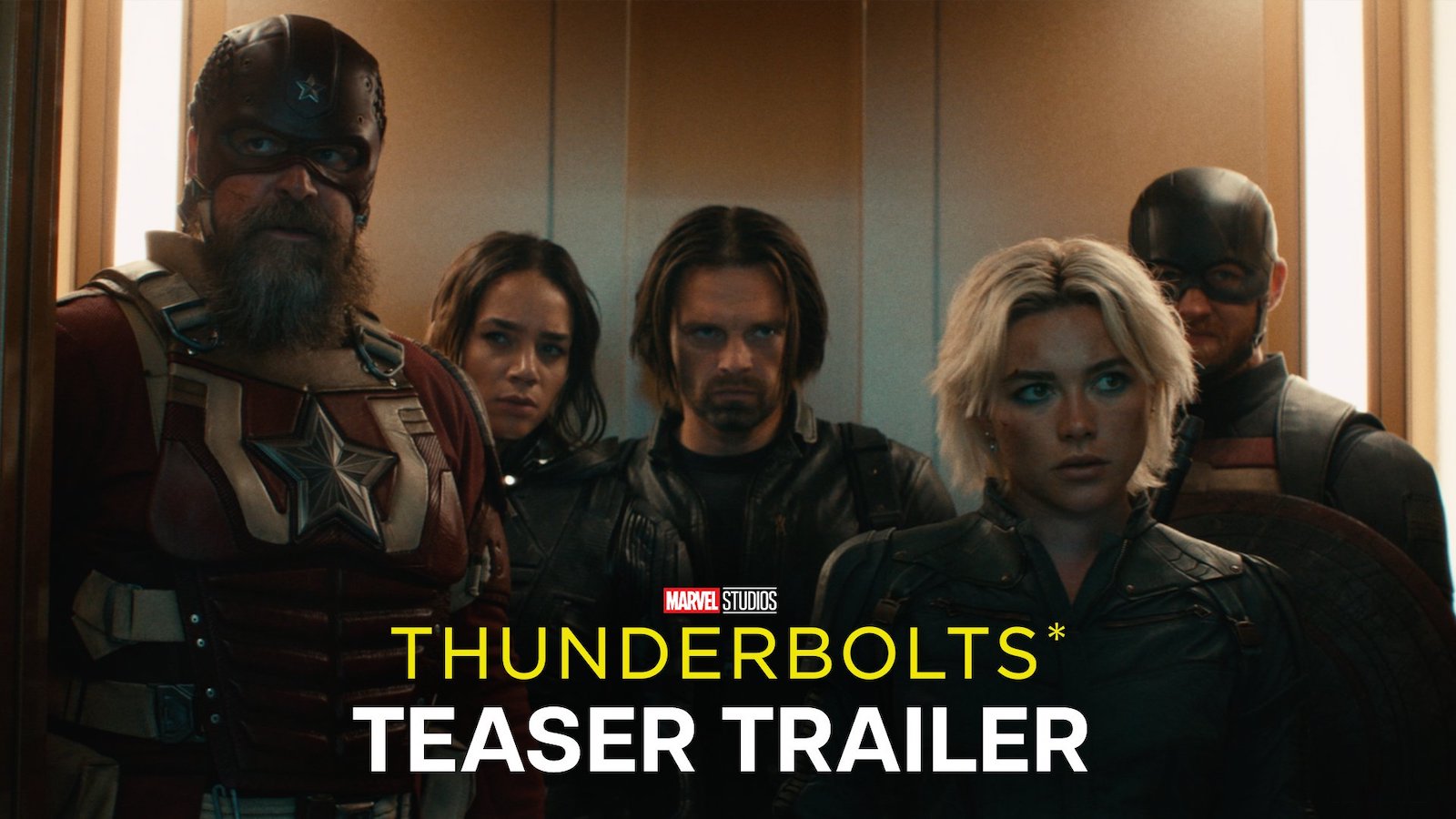 Marvel Studios' Releases First Trailer For 'Thunderbolts' (Video)