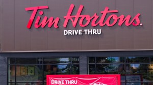 tim hortons drive thru