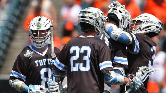 Tufts lacrosse team