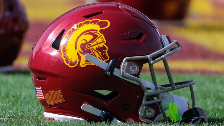 USC Trojans helmet