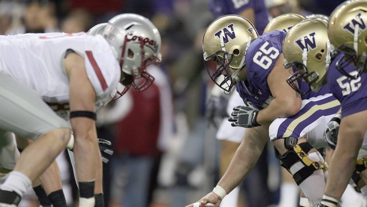 Washington State vs. Washington football in Apple Cup