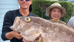 First-Ever Maryland State Fishing Record For Yellowedge Grouper Is A Beast Of A Fish