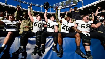 Army Cadets Troll Air Force By Defacing Football Stadium In Hilarious Fashion Before Rivalry Game