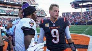 Joe Burrow Cincinnati Bengals Baltimore Ravens