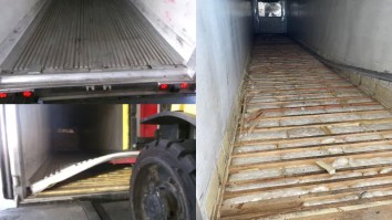 Federal Agents Confiscate $3.2 Million Worth Of Meth Hidden In Frame Of Tractor-Trailer