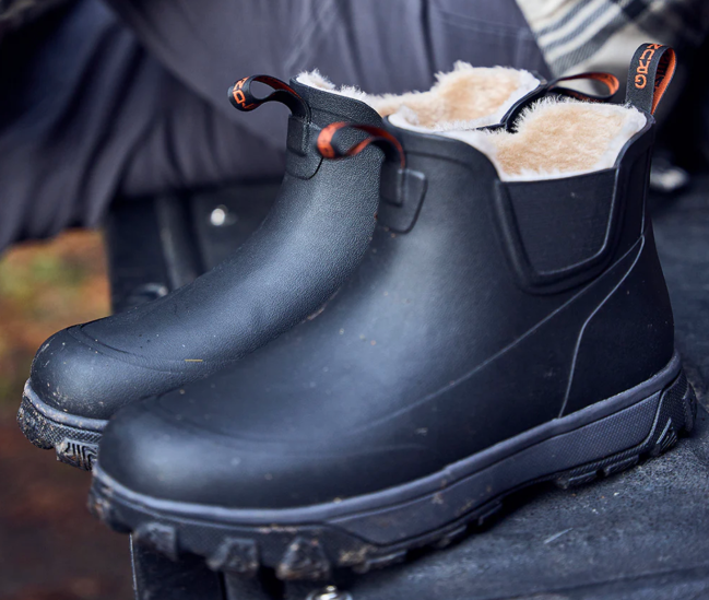 Deviation Sherpa Ankle Boot; shop Grundens outerwear