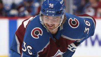 Avalanche Rookie’s Dad Had An Awesome Reaction Watching His Son Fight In His First NHL Game