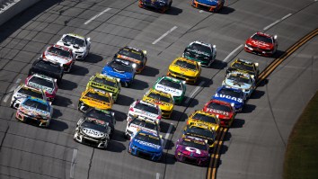 NASCAR Forced To Halt Race After Historically Large 28-Car Crash At Talladega Superspeedway