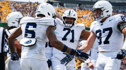 6-Foot-4, 348-Pound Penn State OL Vega Ioane Destroys UCLA DE After Going In Motion